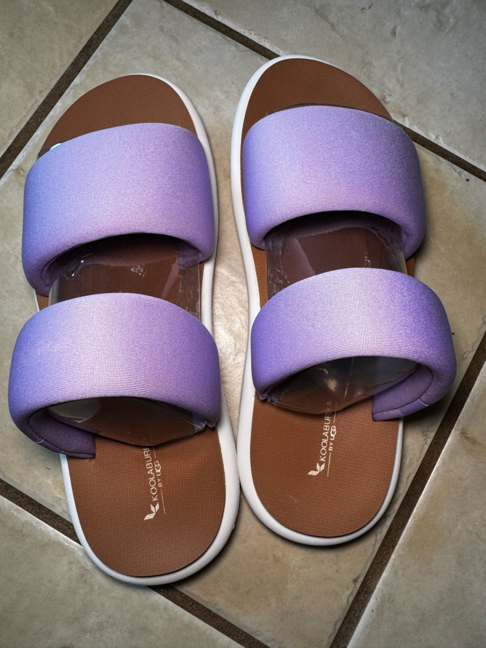 Koolaburra by Ugg Purple Rose Slide   Sz-10 Sandals NWOT